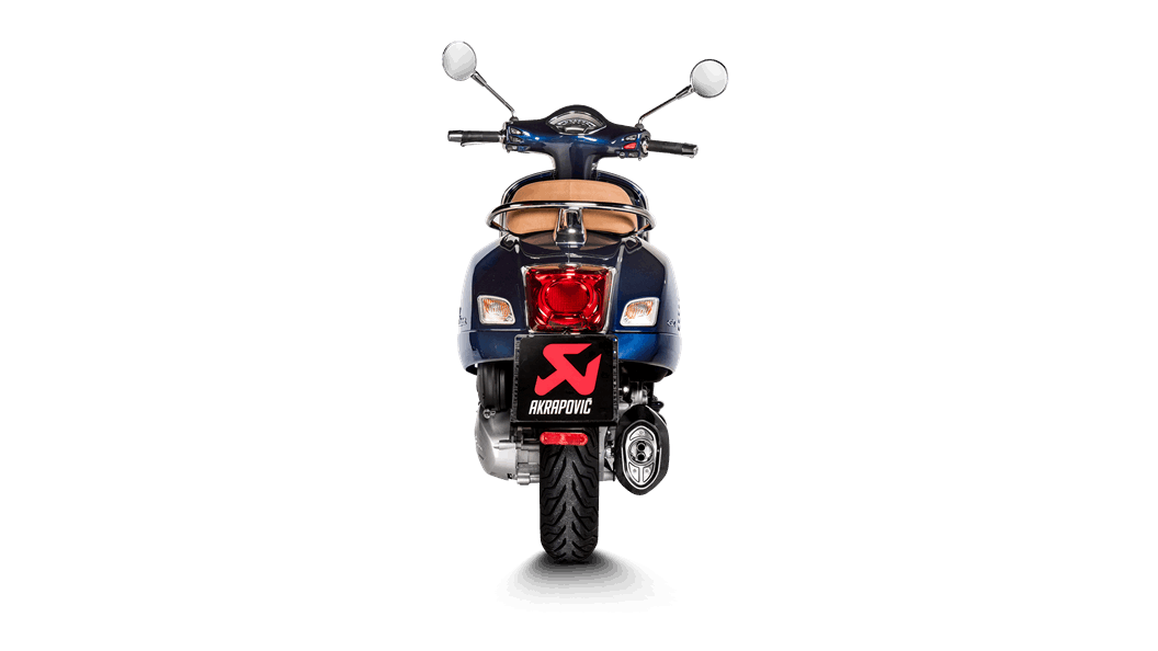 AKRAPOVIC S-VE3SO11-ZDFSS Slip-on Line (SS) VESPA GTS 300 / SEI GIORNI / HPE 2021 Photo-2