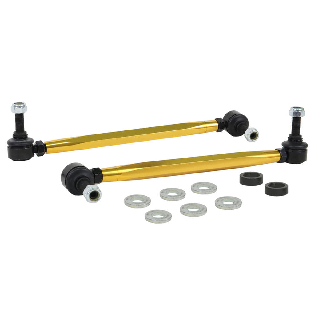 WHITELINE KLC167A Front Adjustable Sway Bar Link for Audi/VW Golf PQ35/MQB Fwd/Awd Photo-0