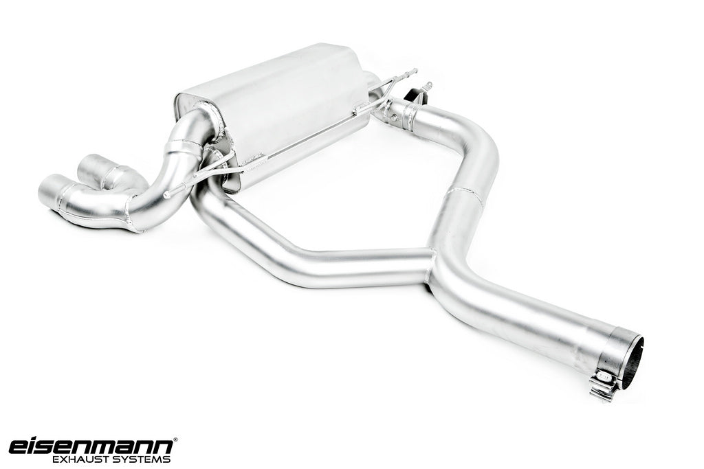 EISENMANN B5452.00904.22 Catback with valves for BMW F87 M2 (AT) (4x90 LeMans black tips) Photo-4