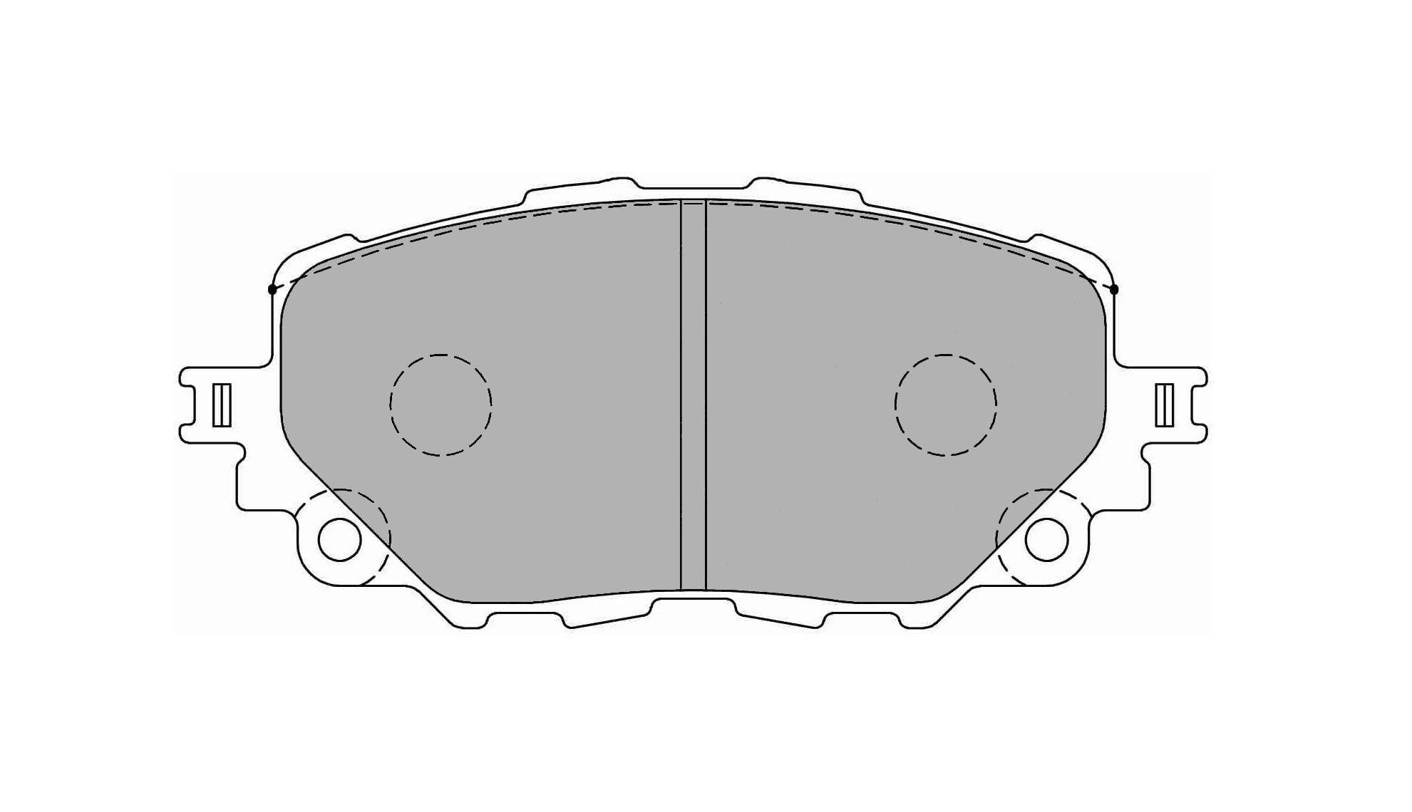 FERODO FCP4873H Front Brake Pads DS2500 for MAZDA MX-5 (ND) Photo-0