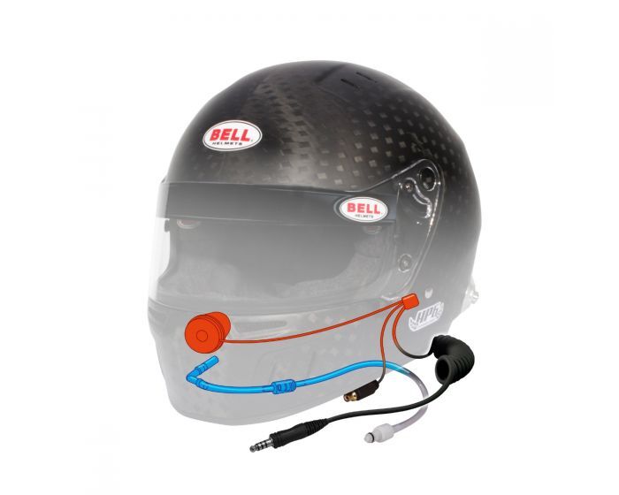BELL 1140011 HP6 RD Racing helmet full-face, HANS, FIA8860-2018, carbon, size 55 (6 7/8) Photo-1 