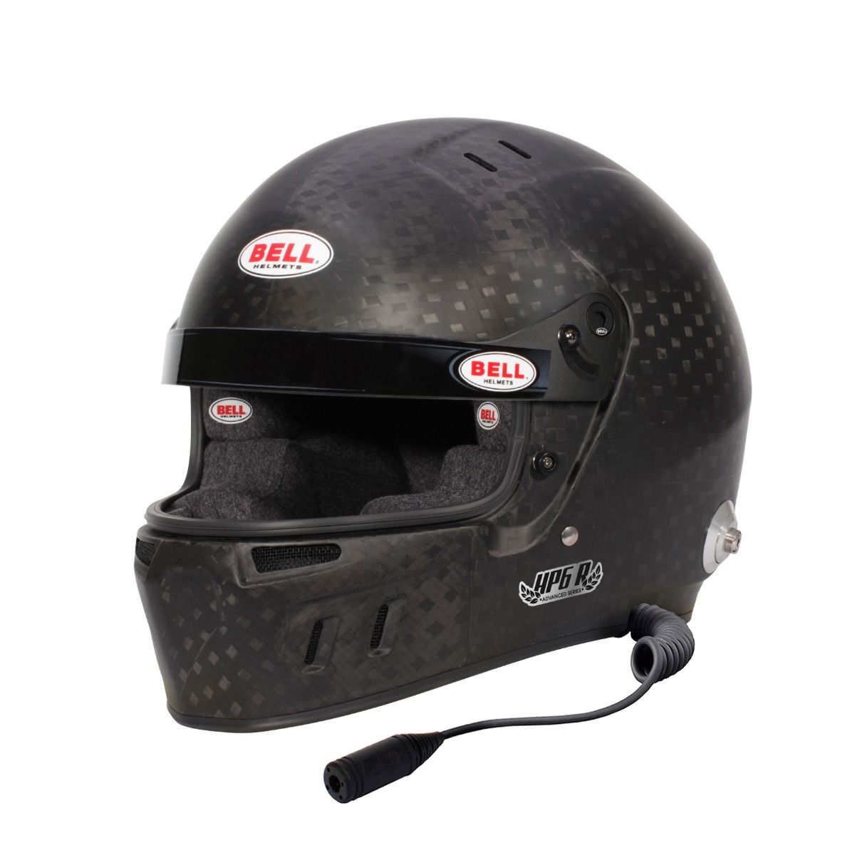 BELL 1140137 Rally Racing helmet full-face HP6 HANS FIA 8860-2018, size 60 (7 1/2) carbon Photo-0