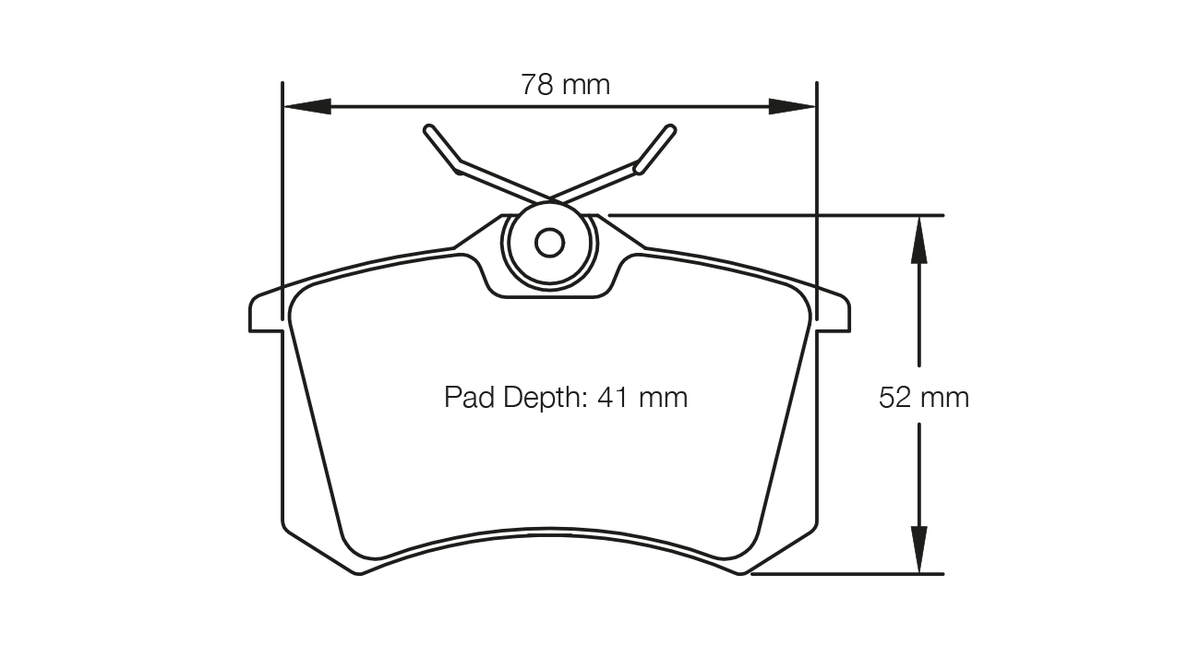 PAGID 1158-RSL29 Rear Brake Pads for VW Polo (MK5) 2.0R WRC (street car) Photo-0