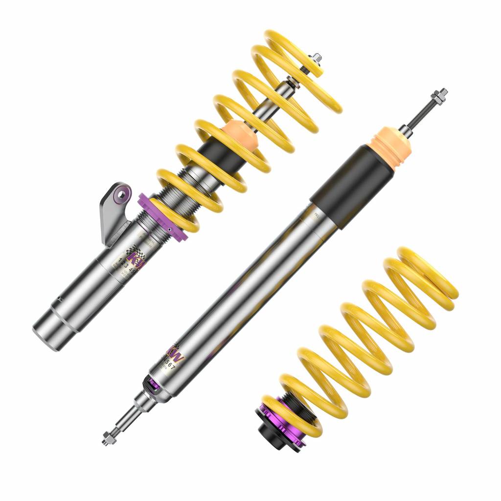 KW 35220048 Coilover Kit INOX V3 BMW 3er / 3-series (E90,E91,E92); (390X, 3L, 3C, 3K) Photo-1