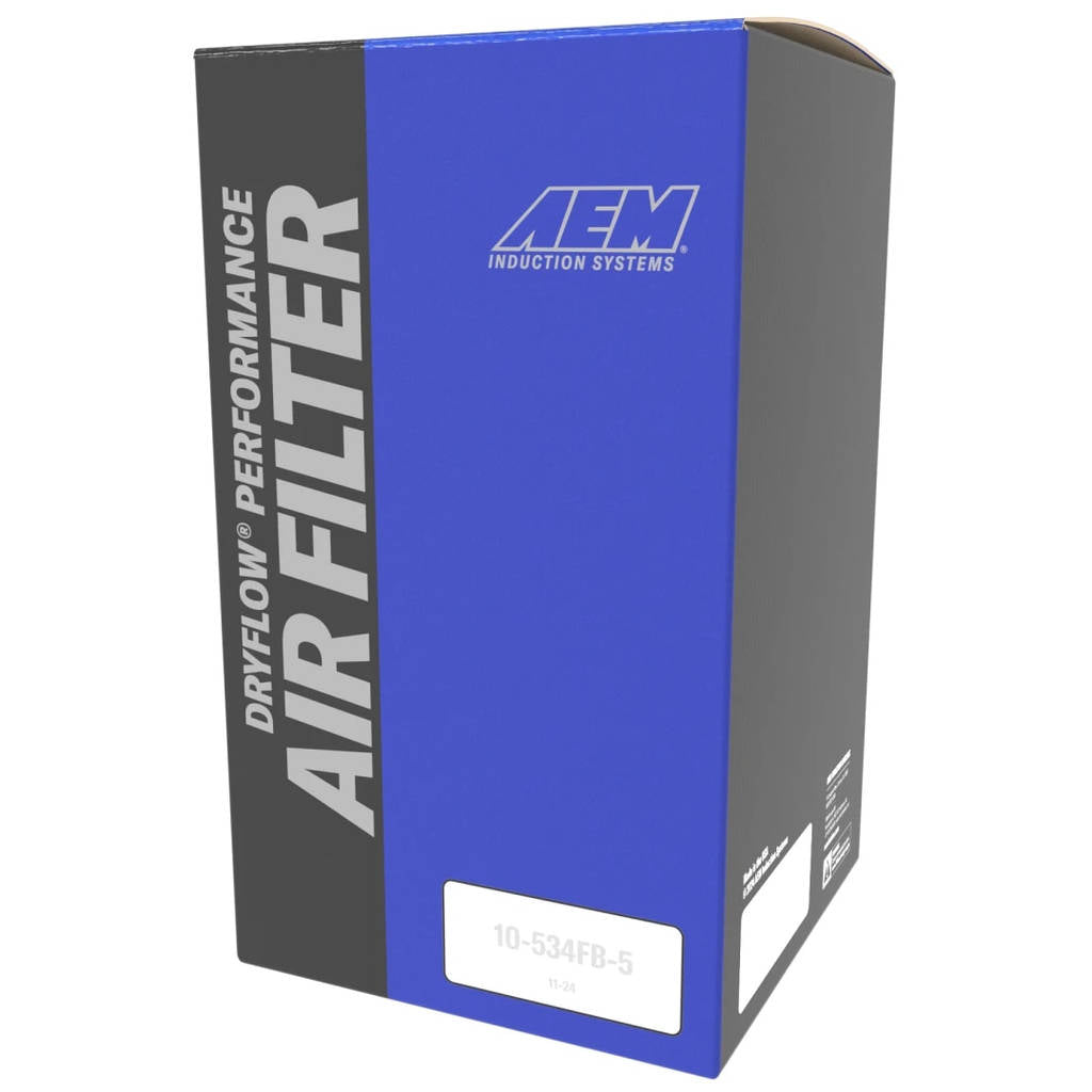 AEM 21-2029DK DryFlow Air Filte Dryflow 2.75" / 9" Photo-1