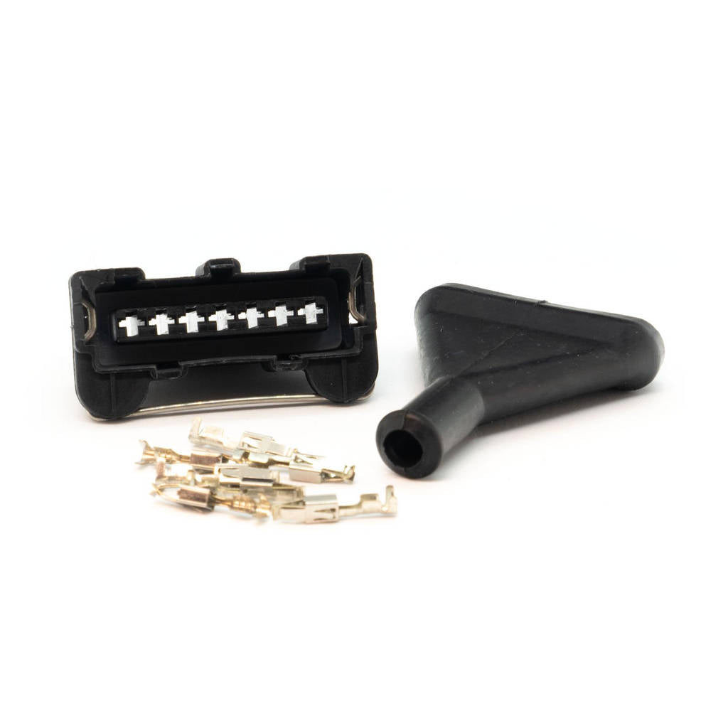 LINK ECU 101-0030 Bosch Style Plug, 7way, pins and Boot Photo-1