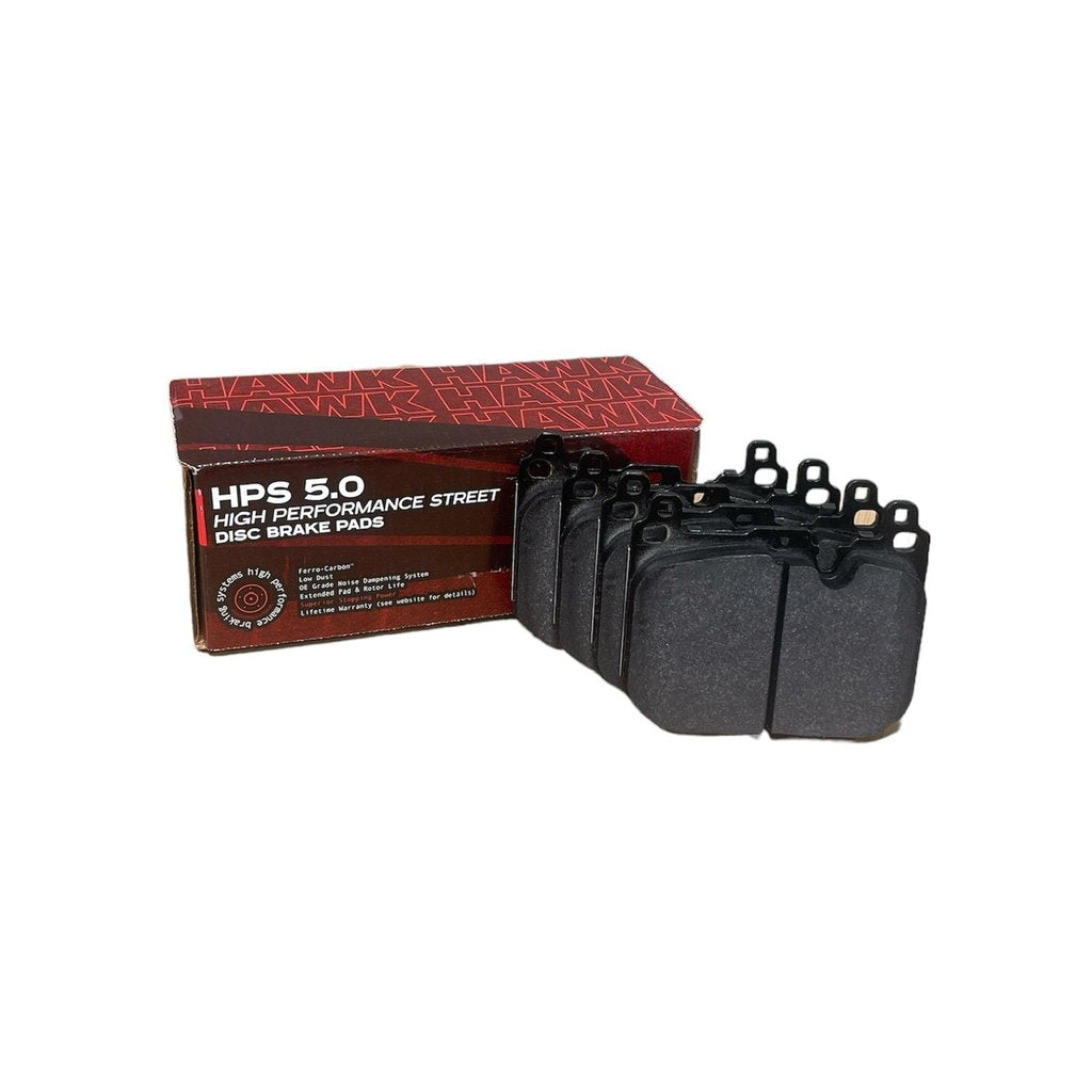 HAWK HB765B.664 HPS 5.0 Front Brake Pads for BMW M3 (F80) / M4 (F82/F83) (cast iron) Photo-0