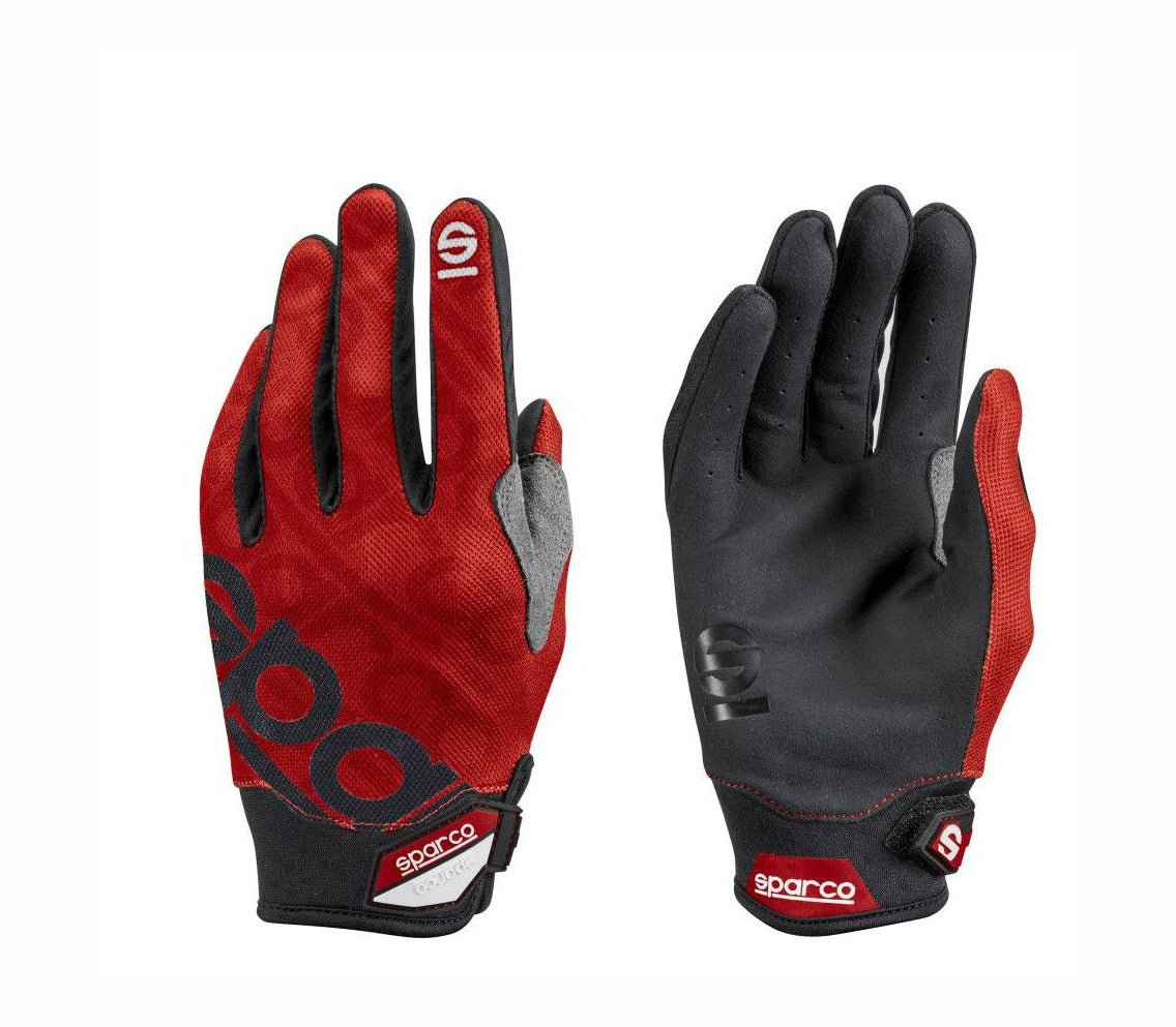 SPARCO 002093RS4XL Meca-3 Mechanics Gloves, red, size XL Photo-0