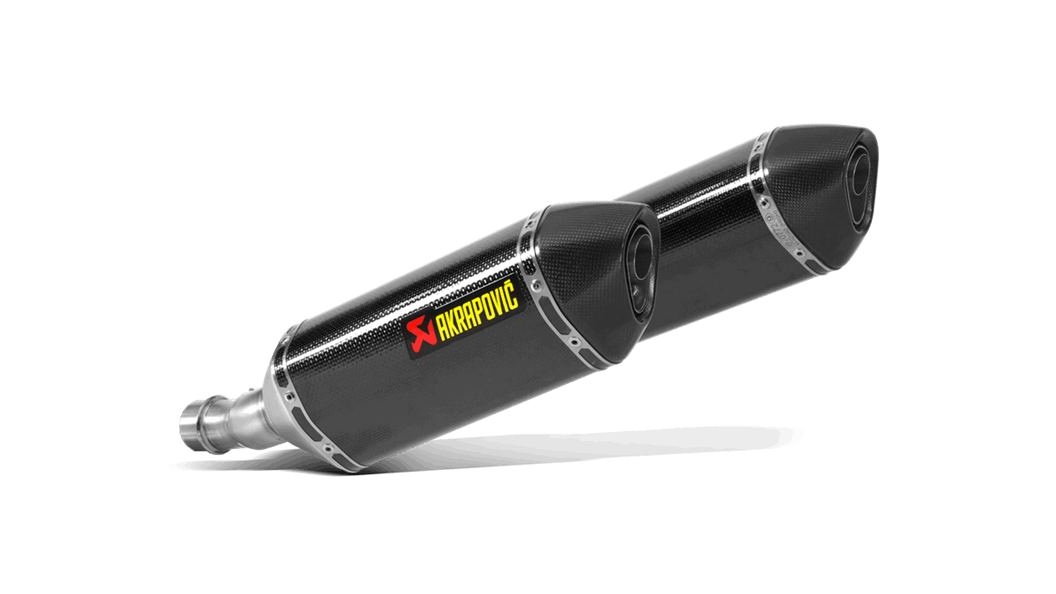 AKRAPOVIC S-K10SO18-HZC Exhaust system Slip-On Line (Carbon) Kawasaki Z1000 2017 Photo-0