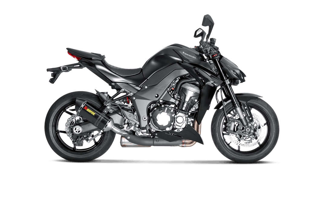 AKRAPOVIC S-K10SO18-HZC Exhaust system Slip-On Line (Carbon) Kawasaki Z1000 2017 Photo-1