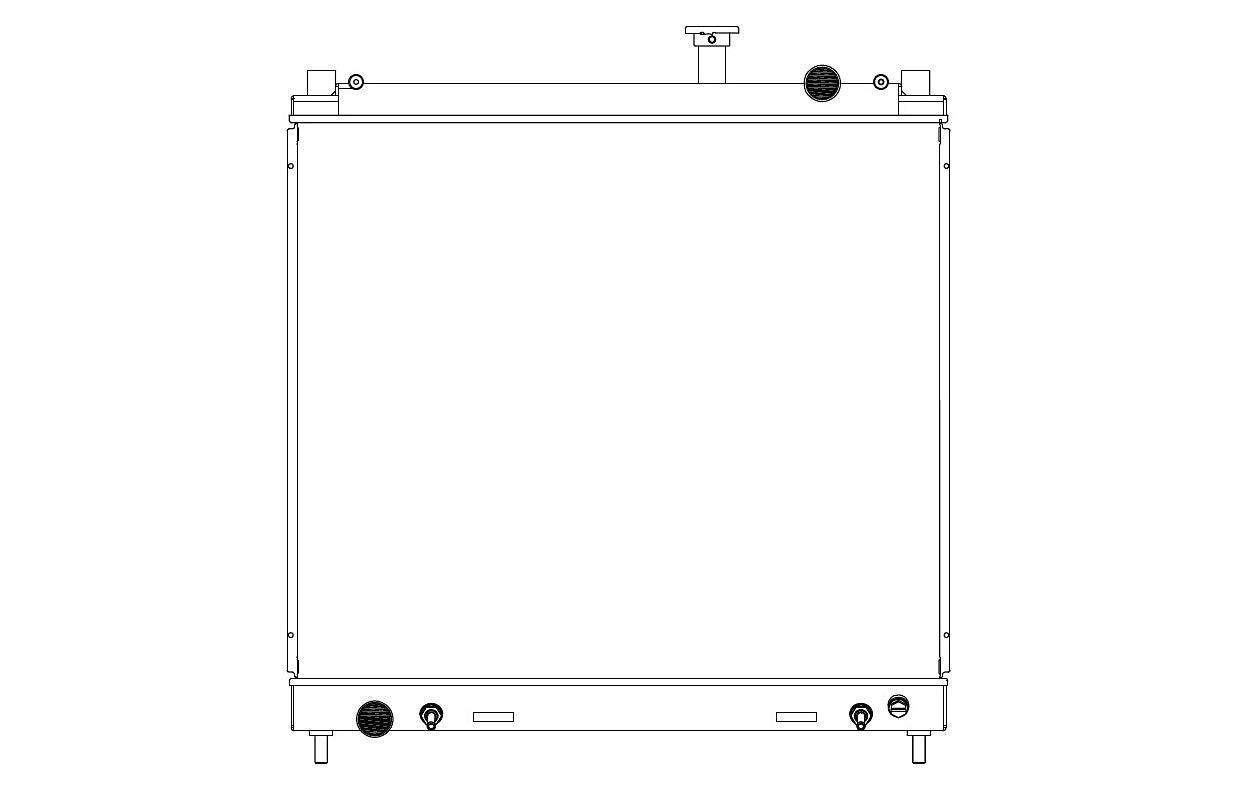 CSF 3328 Radiator NISSAN Titan 05-14 NISSAN Armada 04-13 INFINITI QX56 (All Automatic & Manual) 04-14 Photo-1