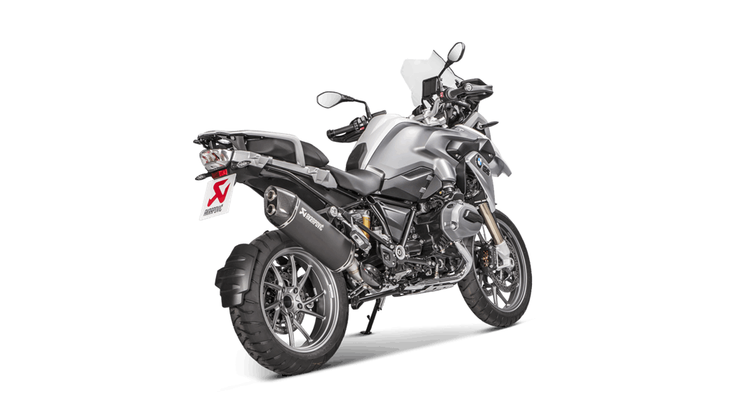 AKRAPOVIC S-B12SO16-HAABL Slip-On Line (Titanium) BMW R1200 GS Photo-2