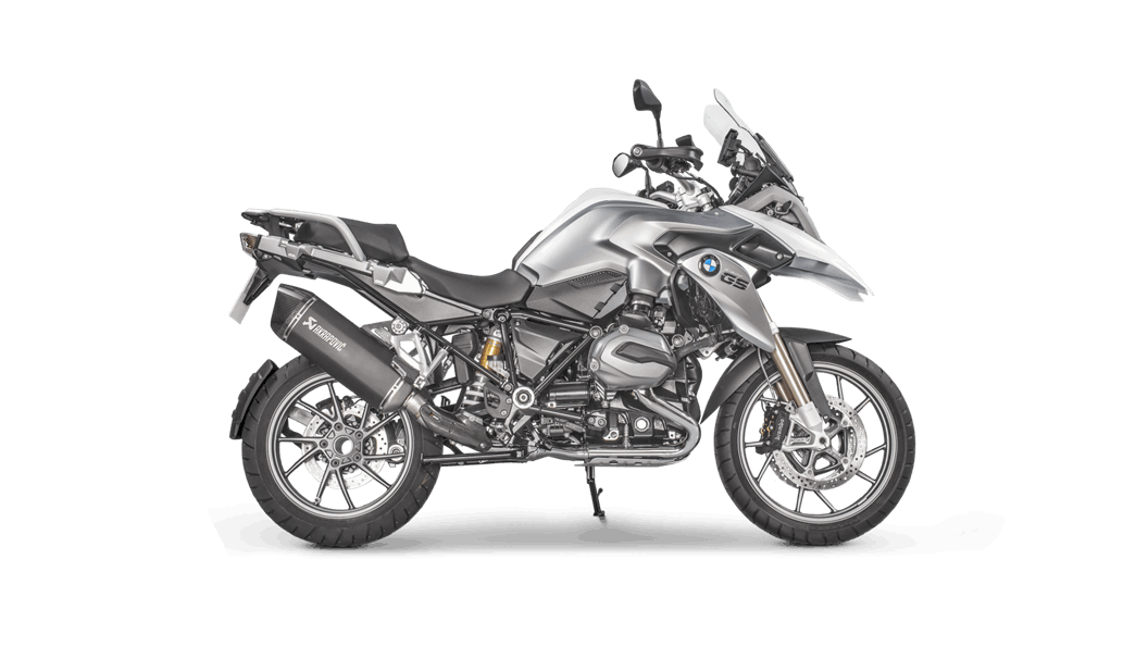 AKRAPOVIC S-B12SO16-HAABL Slip-On Line (Titanium) BMW R1200 GS Photo-1