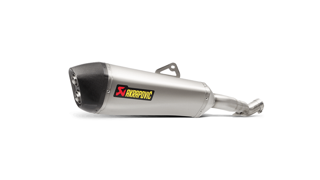 AKRAPOVIC S-H12SO4-HZAAT Exhaust system Slip-On Line (Titanium) for Honda CROSSTOURER 2016-2017 Photo-0