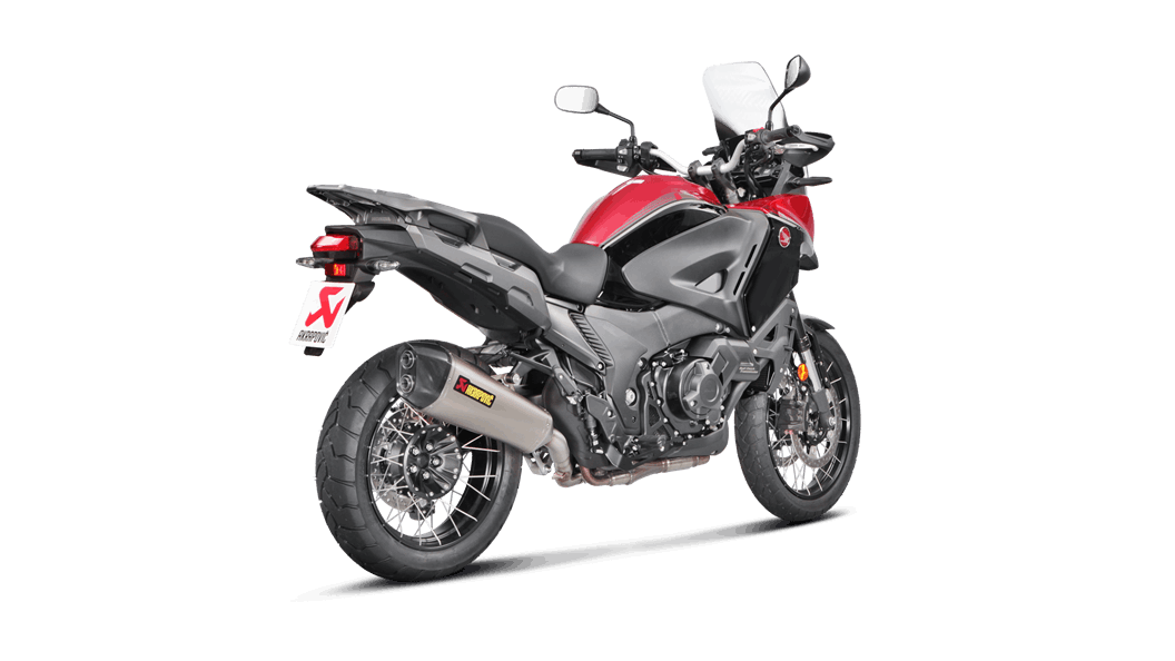 AKRAPOVIC S-H12SO4-HZAAT Exhaust system Slip-On Line (Titanium) for Honda CROSSTOURER 2016-2017 Photo-2