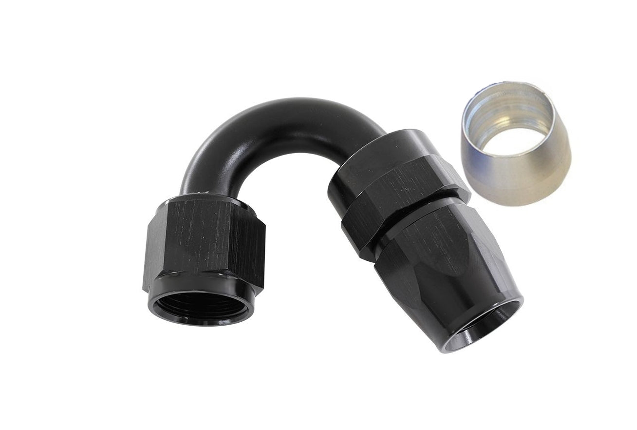 ARD ARTP6001-1503 Fitting PTFE Hose Ends AN3 150° Degree (BLACK) Photo-0