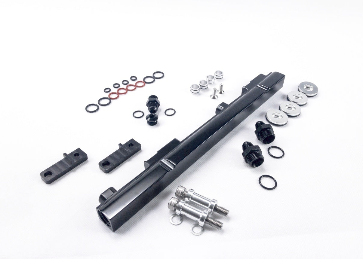 ARD ARVP00112 Billet Fuel Rail for NISSAN SR20 Manifold BLACK Photo-0