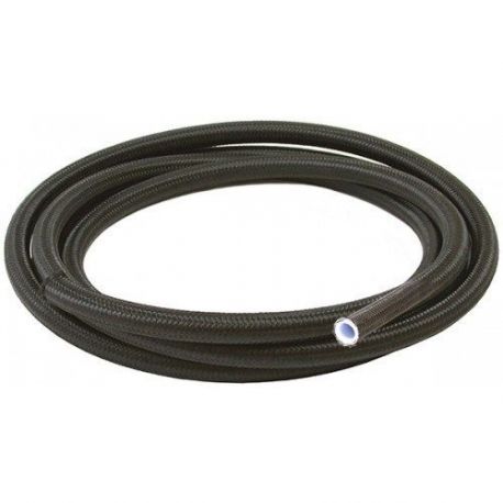 ARD AR0725BLK-8-M PTFE Hose With Black Stainless Steel Wire Braided AN8 Photo-0