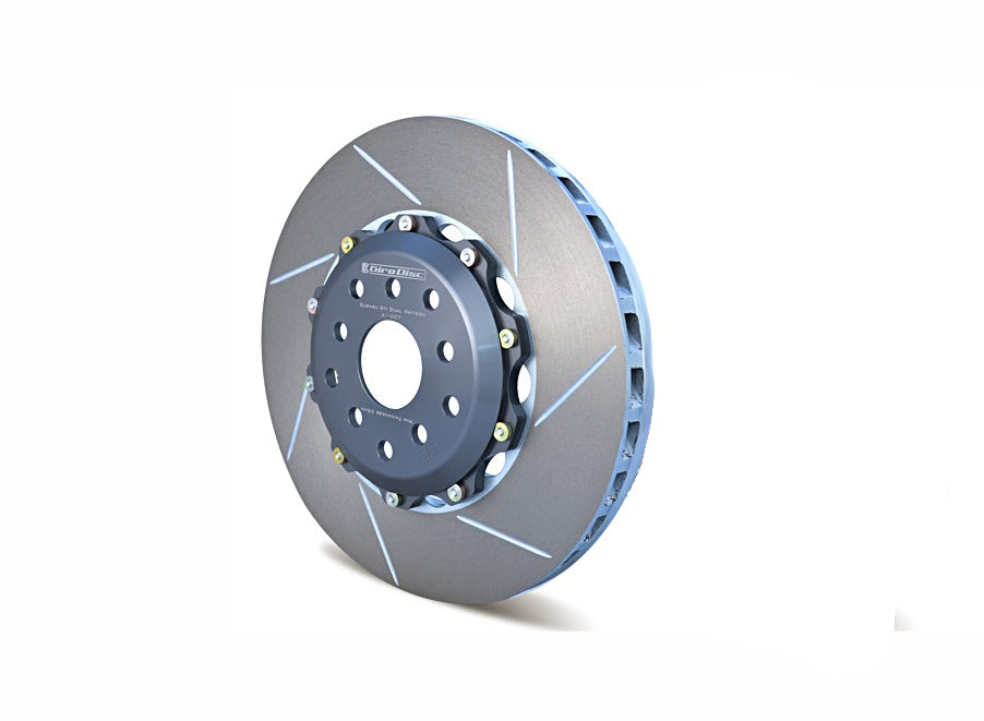 GIRODISC A1-001SR FERRARI 360 - 430 Slotted Front/Rear Right 2-Piece Floating Rotor Assembly (front) Photo-0
