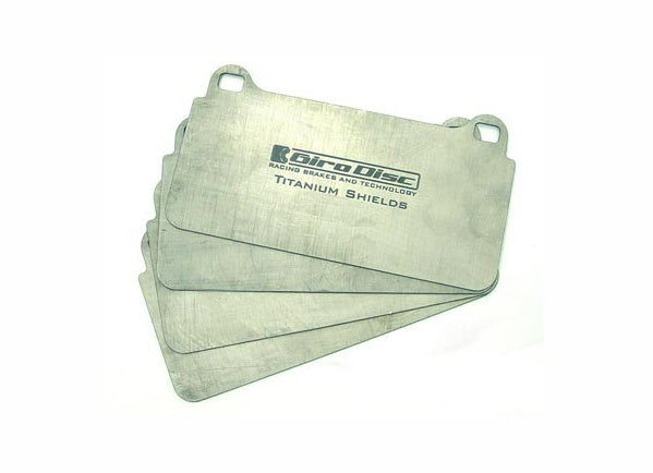 GIRODISC TS-0609-4 Titanium Backing Plates for STOPTECH ST40 Calipers Photo-0