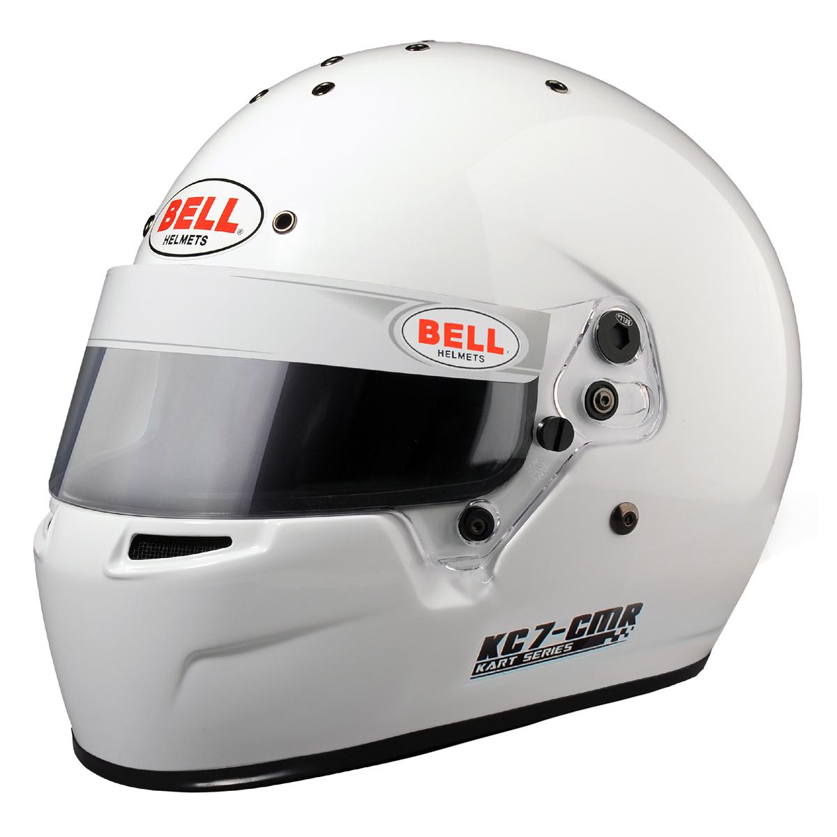 BELL 1311007 Karting helmet KC7-CMR (CIK, CMR2016), white, size 58 Photo-0