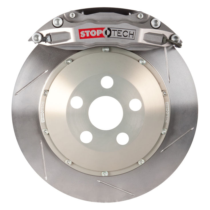 STOPTECH 83.827.4300.R1 BBK 2PC SPORT TROPHY,FRONT SLOTTED 328X28/STR40 TROPHY ANODIZED SUBARU BRZ '13 Photo-0