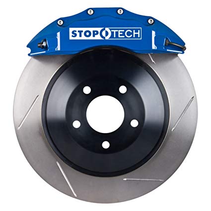 STOPTECH 82.874.6D00.21 BBK 1PC ROTOR, FRONT SLOTTED 380X35/ST65 BLUE TOYOTA LAND CRUISER 2008+ Photo-0