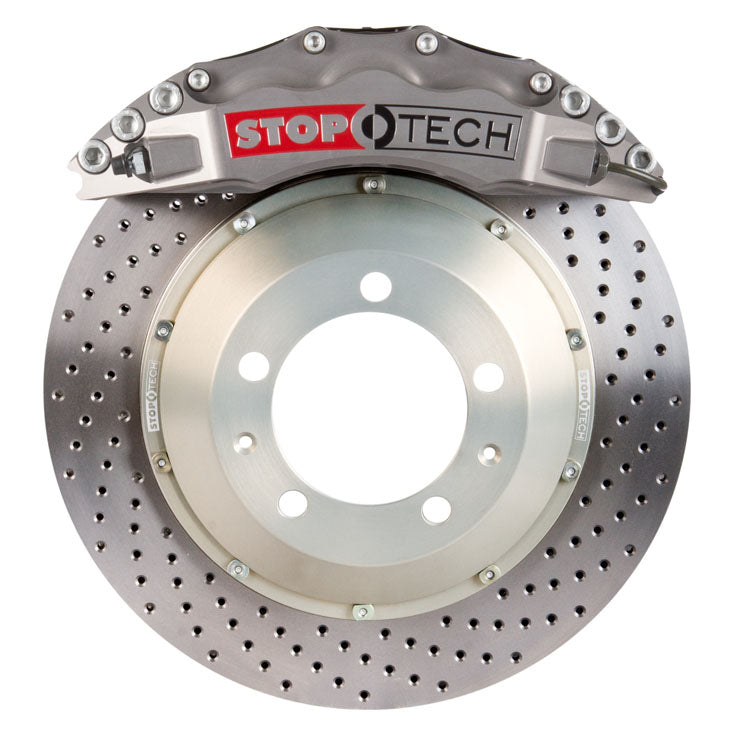 STOPTECH 83.B33.6800.R2 BBK 2PC SPORT TROPHY,FRONT DRILLED 380X32/ST60 TROPHY ANODIZED BMW 335i F30 Photo-0