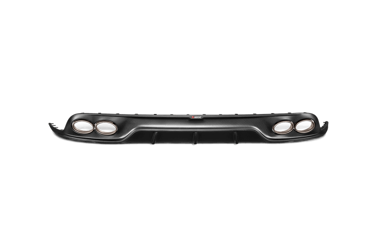 AKRAPOVIC DI-PO/CA/4/M Rear Carbon Fiber Diffuser - Matte PORSCHE 911 Turbo/Turbo S (991.2) 2016-2019 ABE Type Approval Photo-0