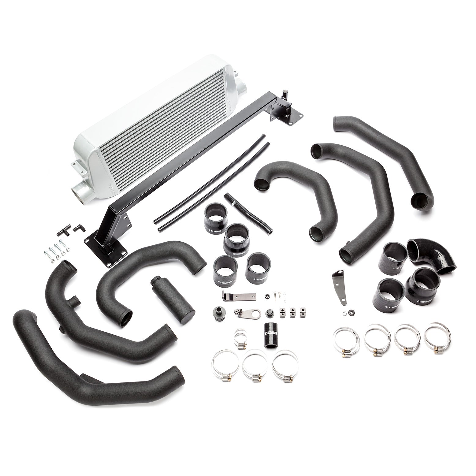 COBB SUBFMIC001SL Front Mount Intercooler Kit (Silver) SUBARU STI 2015-2017 Photo-0