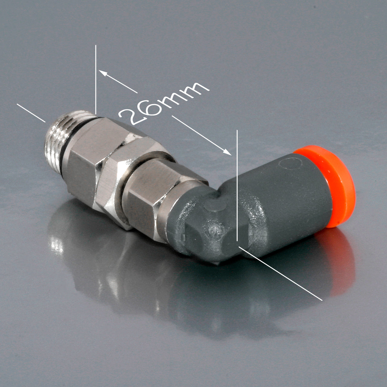 AQUAMIST 806-388 Right angle jet adaptor (4mm) Photo-0