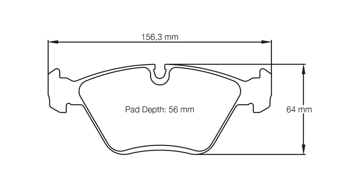 PAGID 1295-RST3 Brake Pads for (Front) for BMW M3 (E46) & M3 CSL 00 - 07 / Z4M Photo-0