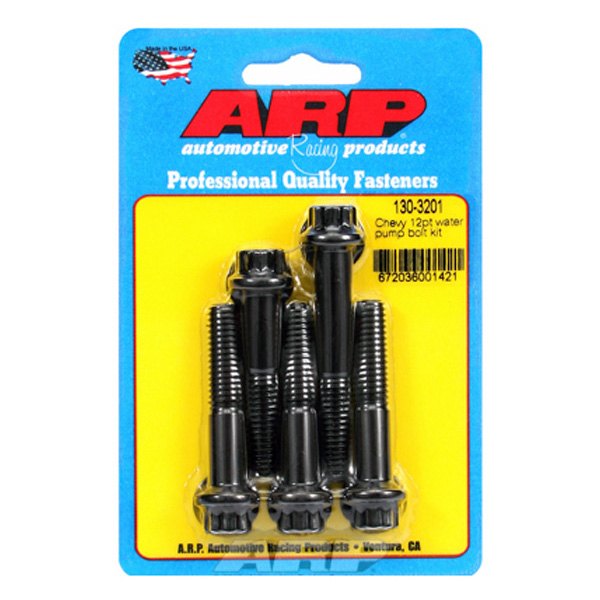 ARP 130-3201 Timing Cover & Water Pump Bolt Kit for CHEVY 12pt Photo-0