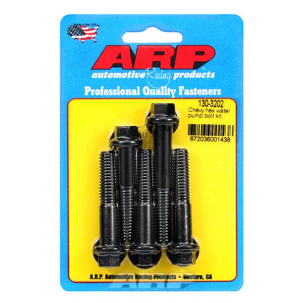 ARP 130-3202 Timing Cover & Water Pump Bolt Kit for CHEVY hex Photo-0