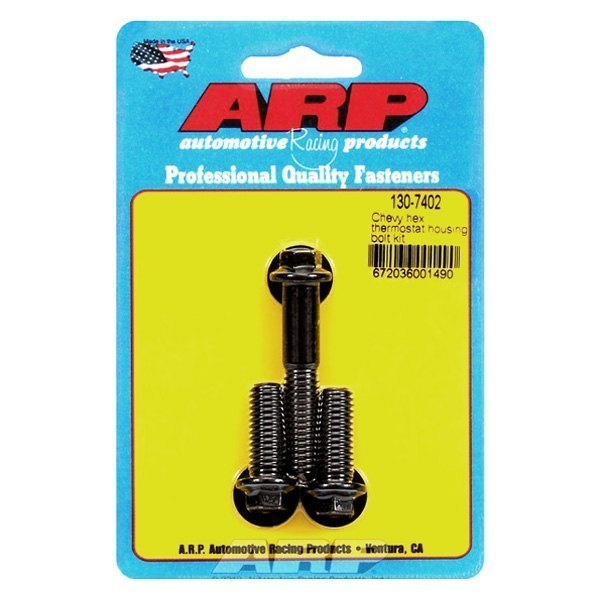 ARP 130-7402 Thermostat Housing Bolt Kit for CHEVROLET. 8740. hex Photo-0