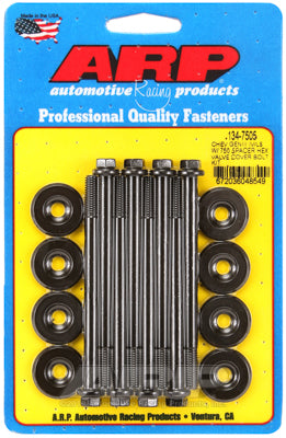 ARP 134-7505 Valve Cover Bolt Kit for Chevrolet LS Gen III/IV. with 0.750 thick spacer. hex. 8740 Photo-0