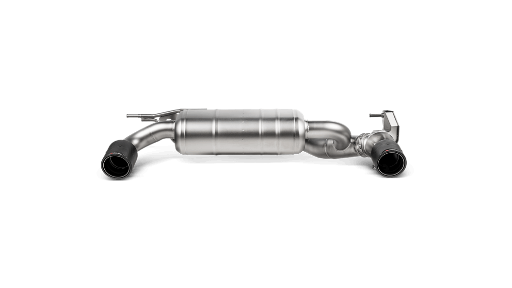 AKRAPOVIC S-BM/T/5H BMW M140I (F20, F21) - OPF/GPF 2018-2019 Slip-On Line (Titanium) ECE Type Approval Photo-1