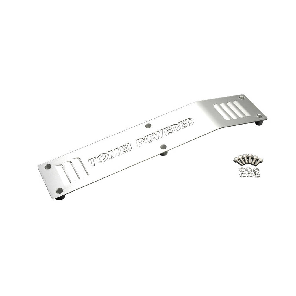 TOMEI TE101A-NS08B METAL ENGINE ORNAMENT PLATE SR20DET S14/S15 SILVER Photo-0