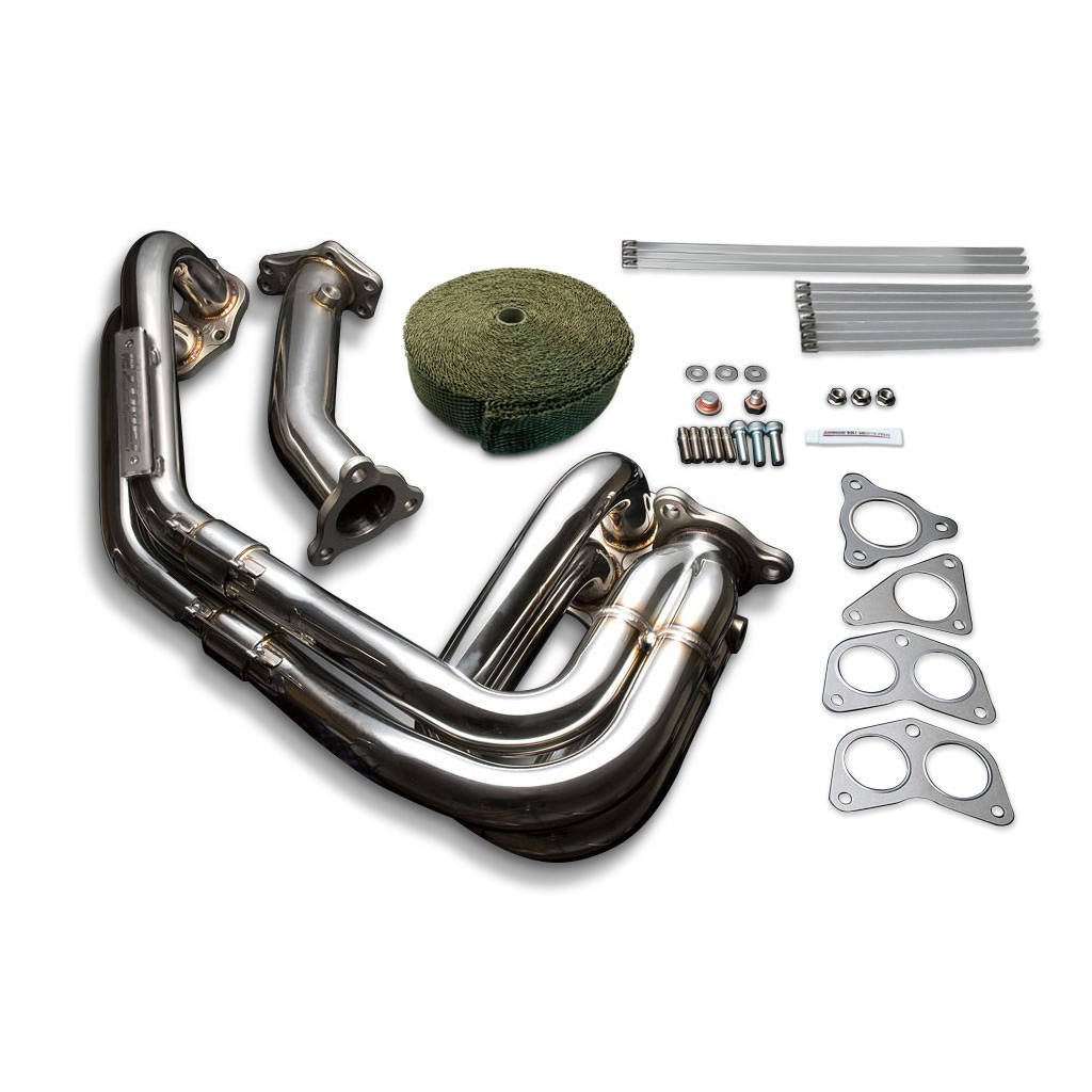 TOMEI TB6010-SB02A EXHAUST MANIFOLD KIT EXPREME EJ SINGLE SCROLL WRX/STI UNEQUAL LENGTH with TITAN EXHAUST BANDAGE Photo-0