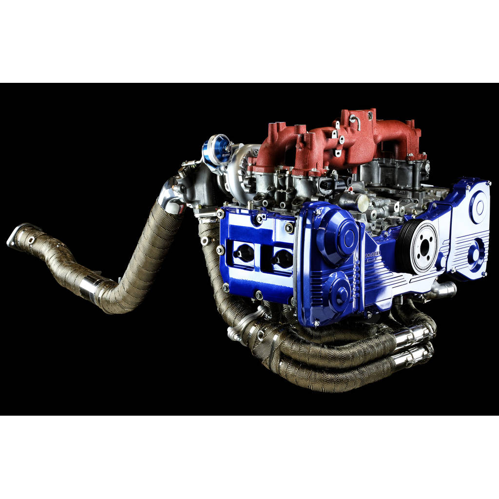 TOMEI TB6010-SB02B EXHAUST MANIFOLD KIT EXPREME EJ SINGLE SCROLL WRX/STI EQUAL LENGTH with TITAN EXHAUST BANDAGE Photo-1