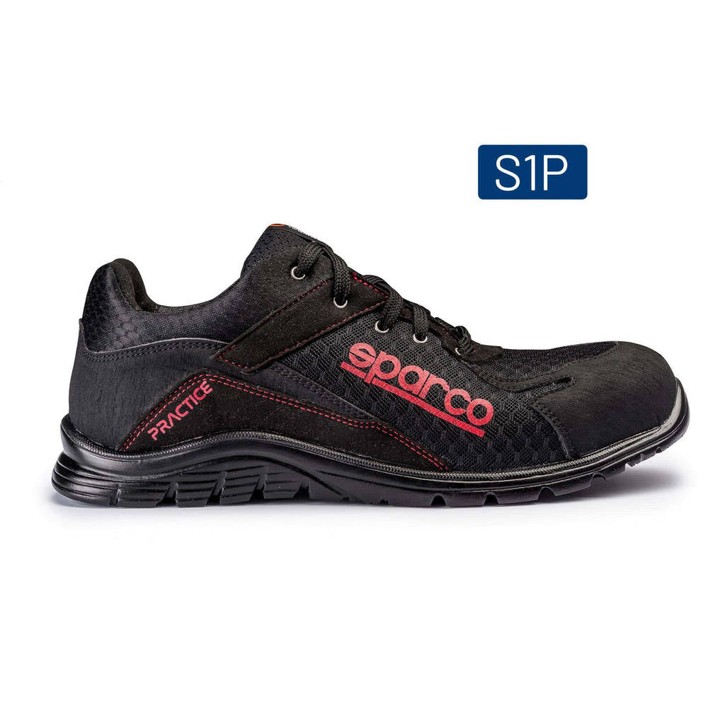SPARCO 0751747NRNR SHOES PRACTICE BLACK SZ 47 Photo-0