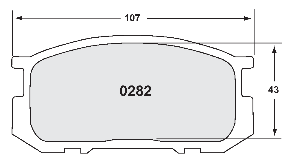 PFC 0282.10 Brake pads Z-RATED Photo-0