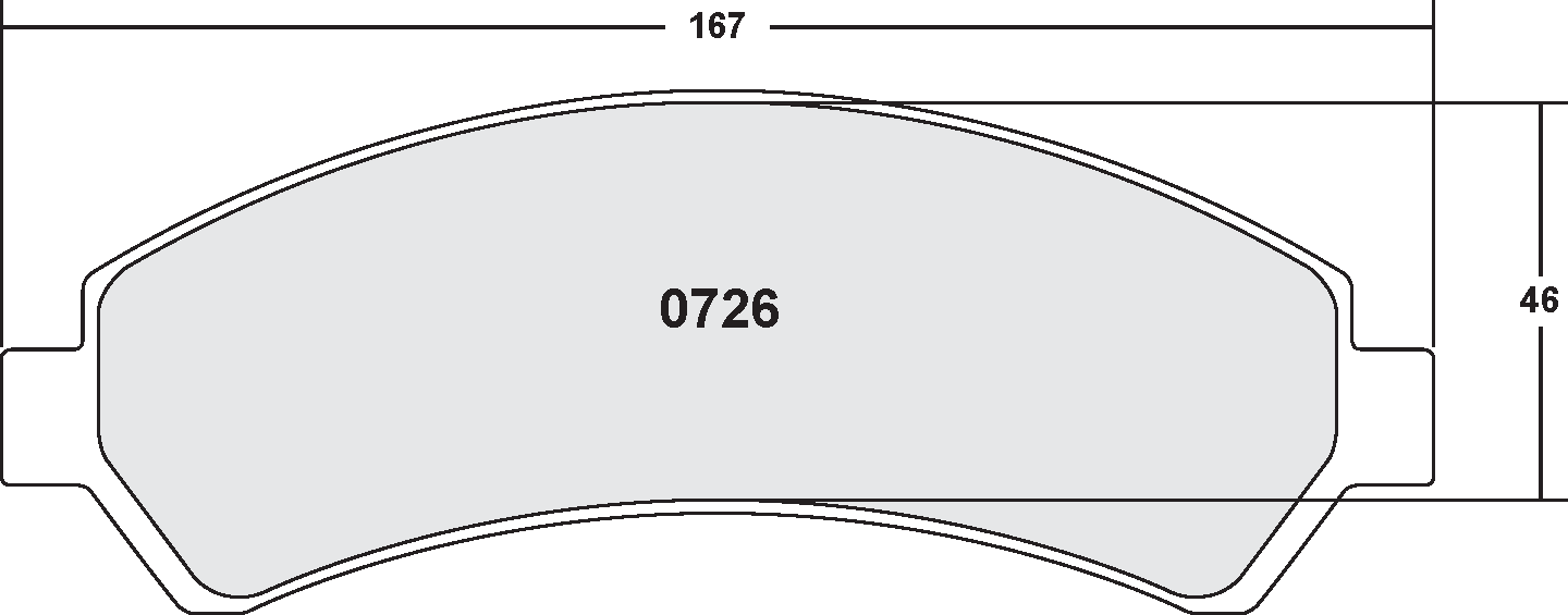 PFC 0726.22 Front Brake Pads Z-RATED for CHEVROLET Blazer 1994-2005 Photo-0
