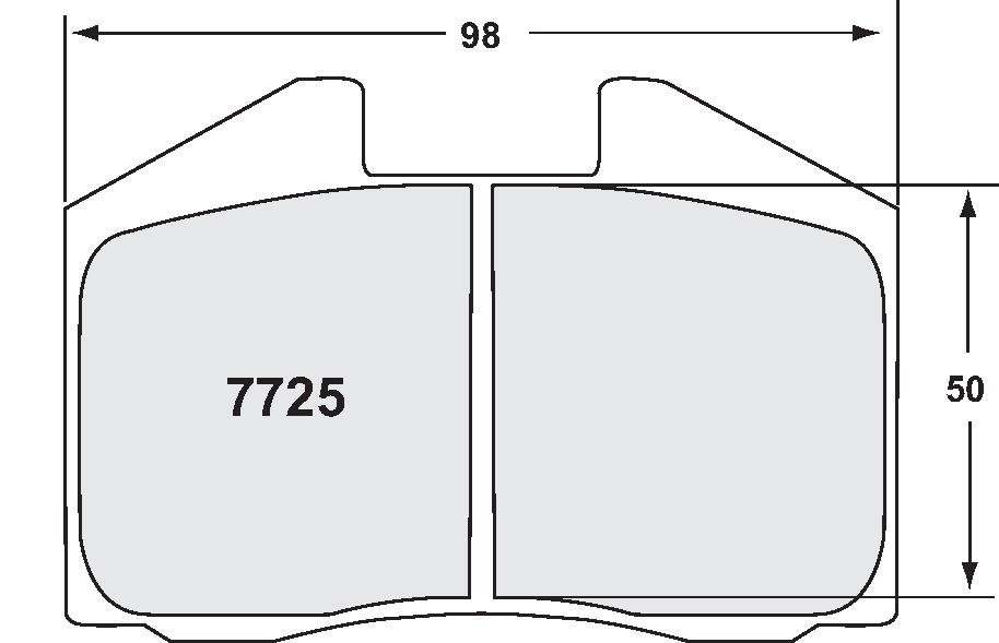 PFC 7725.11.18.44 Brake Pads (11 Compound, 18 mm) Photo-0