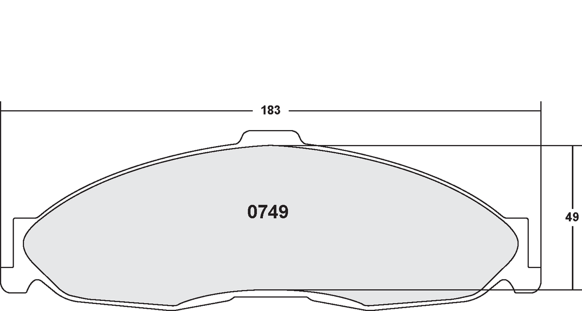 PFC 0749.22 Brake Pads (Z-Rated Compound) Photo-0