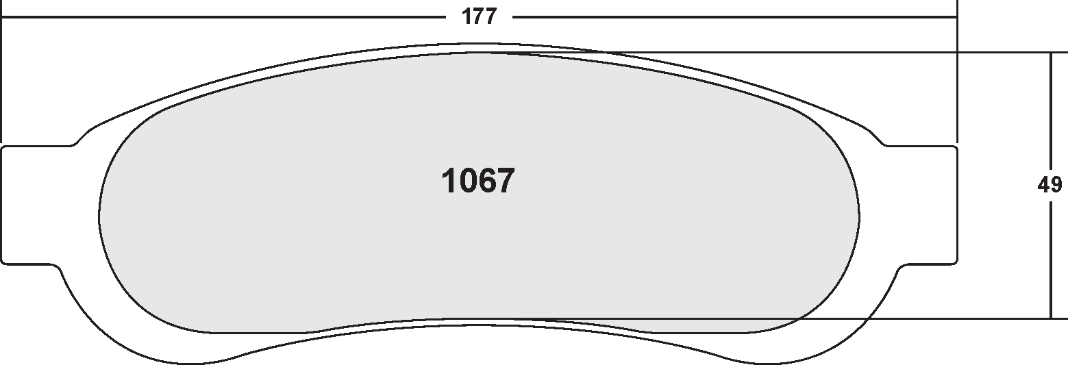 PFC 1067.10 Brake pads Z-RATED Photo-0