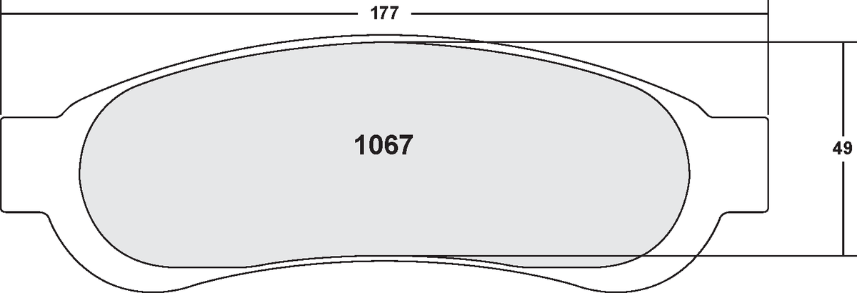 PFC 1067.10 Brake Pads (Z-Rated Compound) Photo-0