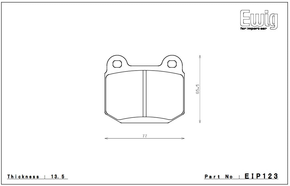 ENDLESS EP291SSY Rear brake pads SUBARU STI/MITSUBISHI EVO/NISSAN 350Z/GT-R R33/R34 Photo-1