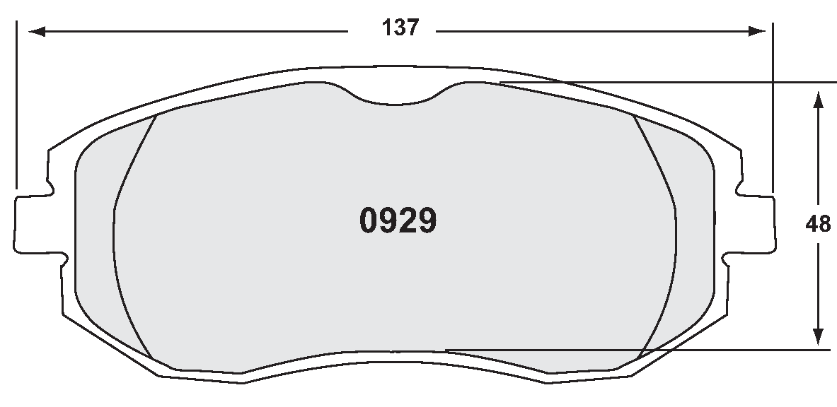 PFC 0929.10 Brake pads Z-RATED front for SUBARU BRZ-TOYOTA 86 Photo-0 