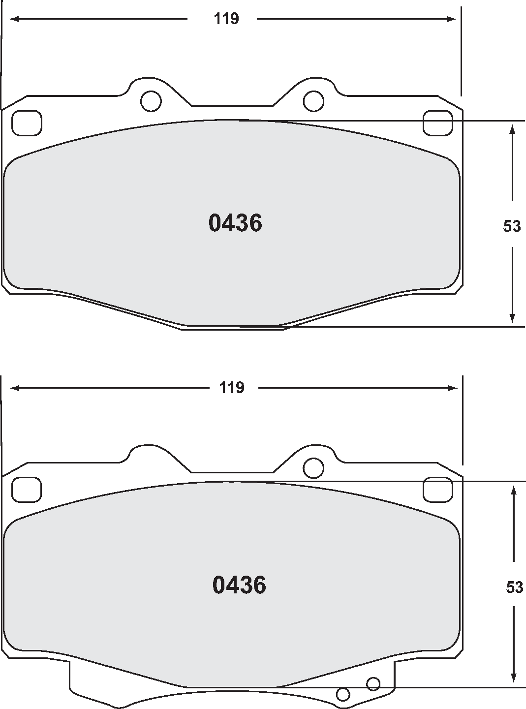 PFC 0436.22 Brake Pads Z-RATED for TOYOTA 4 Runner Photo-0